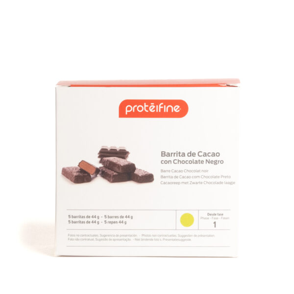 Barres chocolat noir