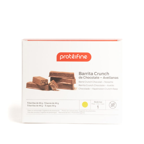 Barres crunch chocolat-noisette