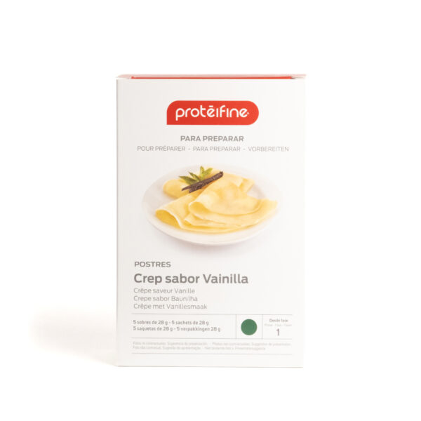 Crêpe saveur vanille