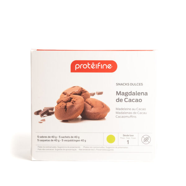 Madeleines au cacao