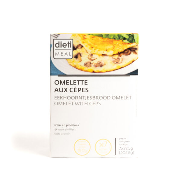 Omelette aux cèpes