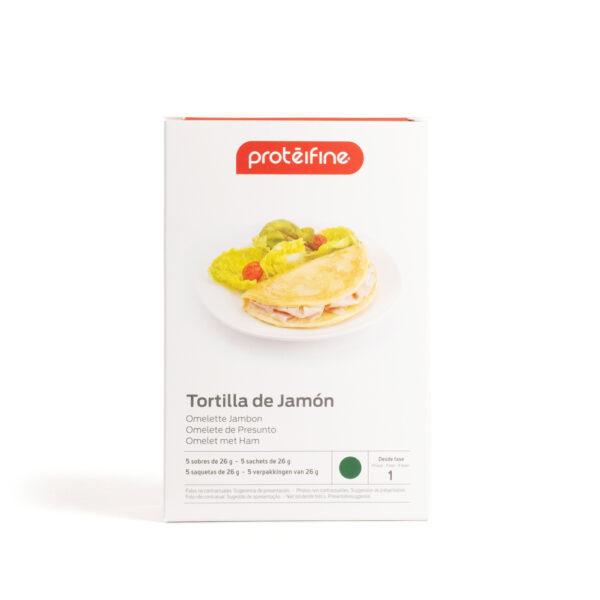 Omelette jambon